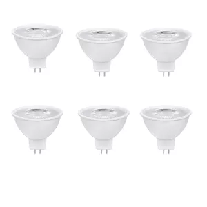لامپ هالوژن 6 وات لامپ نور مدل SMD COB پایه GU10 بسته 6 عددی