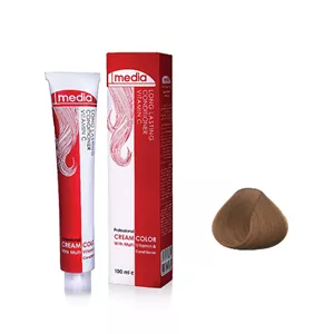 رنگ مو مدیا شماره 6.65 حجم 100 میلی لیتر میلی‌لیتر رنگ بلوند، فندقی