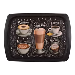 سینی بدون دسته مهروز مدل 2004 coffee سایز 37×52 سانتی متر