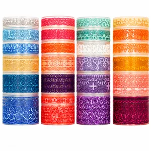 چسب نواری مدل دکوراتیو کد NO.P1 بسته 24 عددی
