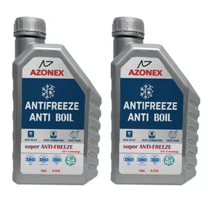 ضدیخ و ضدجوش 100 به 0 آزونکس مدل OAT Technology حجم 1 لیتر بسته 2 عددی