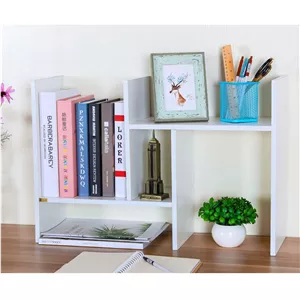 کتابخانه رومیزی سه طبقه چوبیکو مدل bookshelf8
