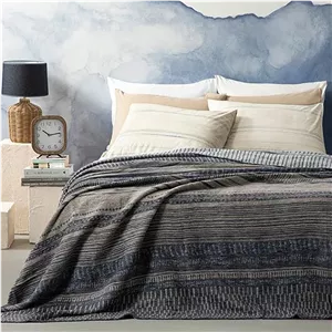 پتو انگلیش هوم مدل Texture Stripe سایز 150×200 سانتی متر