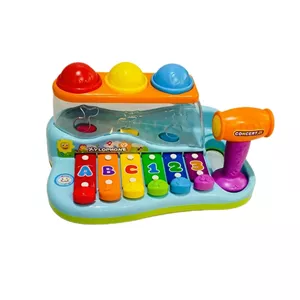 اسباب بازی هولا مدل بلز طرح توپ و چکش کد 856