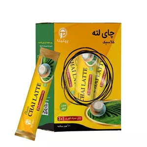 چای لاته کلاسیک بدون شکر پپتینا بسته 10 عددی