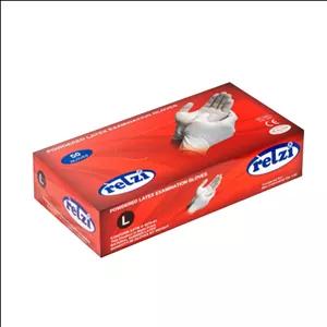 دستکش یکبار مصرف رتزی مدل لاتکس سایز لارج بسته 50 عددی