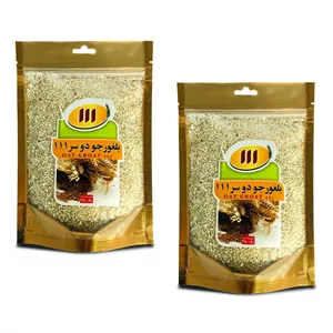 بلغور جو دو سر 111 - 250 گرم بسته 2 عددی