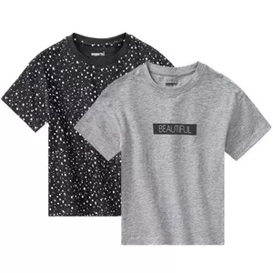 تی‌شرت آستین کوتاه پسرانه پیپرتس مدل  New 2025 مجموعه دو عددی