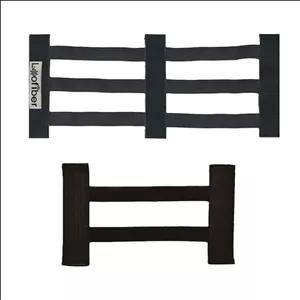 کیف نظم دهنده صندوق عقب خودرو لوفایبر مدل نردبانی-گلکسی مجموعه 2 عددی