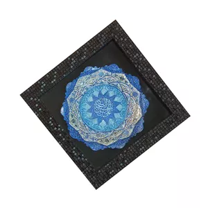 تابلو میناکاری مسی مدل اسلیمی ختایی کد 2002 