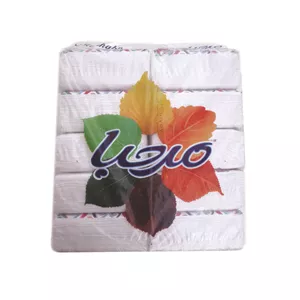 دستمال کاغذی 100 برگ مرحبا مدل PBM1401 مجموعه 10 عددی