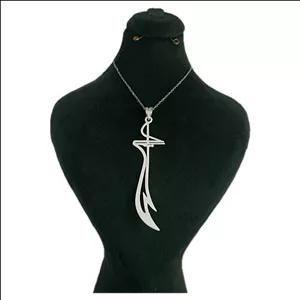 گردنبند نقره مردانه لیردا مدل علی tf1384 