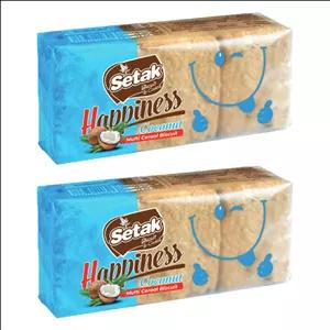 بیسکویت نارگیل ستاک - 200 گرم مجموعه 2 عددی