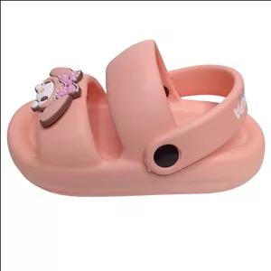 دمپایی دخترانه پاپا مدل هپی کد 1652-LOG