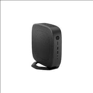 کامپیوتر کوچک اچ‌ پی مدل T755 با پردازنده Ryzen Embedded  V2546B حافظه SSD با ظرفیت 256 گیگابایت رم DDR4 با ظرفیت 16 گیگابایت پردازنده گرافیکی AMD