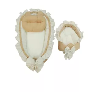 تشک غلت گیر نوزاد مدل گارددار به همراه آغوشی مجموعه 2 عددی