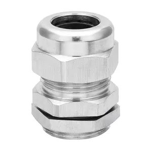 گلند کابل فلزی مدل PG9 بسته 5 عددی