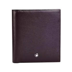 کیف پول مون بلان مدل عمودی چرم طبیعی کد 361