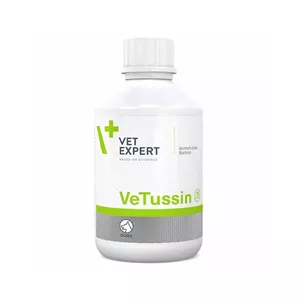 محلول درمانی سگ بالغ وت اکسپرت مدل VeTussin Liquid مناسب سیستم تنفسی حجم 100 میلی لیتر