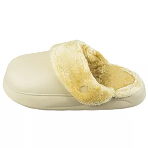 دمپایی حوله ای زیتون مدل جلو بسته NCF.1854