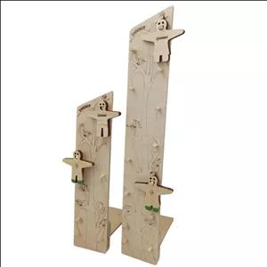 اسباب بازی چوبی مدل آدمک سرسره ای کد SS-02 مجموعه دو عددی