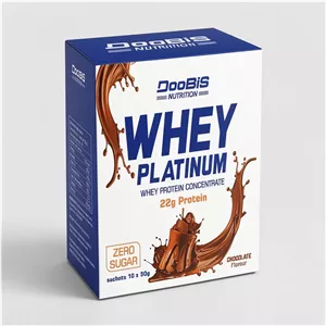 پروتئین وی پلاتینیوم دوبیس ساشه ای - 30 گرم بسته 10 عددی