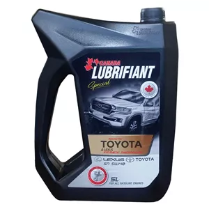 روغن موتور کانادا لوبریفنت مدل اسپیشیال 5W40 SN ( TOYOTA & LEXUS ) حجم 5لیتر