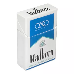 عطر جیبی مردانه اکس بالت مدل madboro blue با رایحه خنک حجم 35 میلی‌لیتر