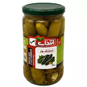 خیارشور درجه یک انتخاب - 640 گرم
