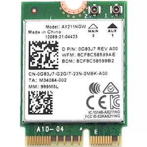 کارت وایرلس مدل Wi-Fi 6E AX211