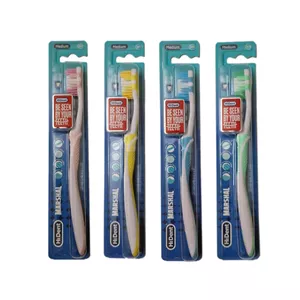 مسواک های دنت مدل 928 با برس متوسط مجموعه 4 عددی 