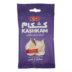 کشک خشک کشکام با طعم موسیر سمیه - 25 گرم