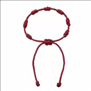 دستبند بافت مدل هفت گره