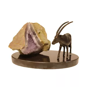 مجسمه مدل آهو شاخدار