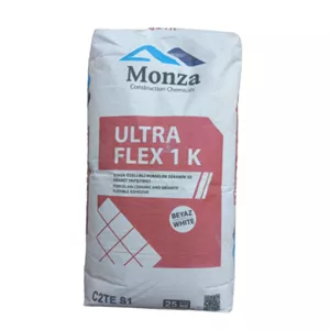 چسب پودری کاشی و سرامیک مونزا مدل flex وزن 25کیلوگرم
