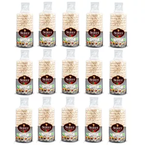 رایس کیک سیاه دانه بدون گلوتن سیس رایس - 1800 گرم کارتن 15 بسته ی 120 گرمی