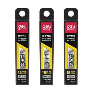 تیغ کاتر دلی مدل SK5 2011ES 18mm بسته 30 عددی