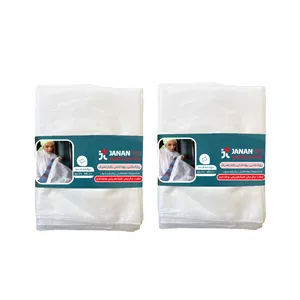 روبالشی یکبار مصرف جانان طب مدل JT02 دو بسته 10 عددی