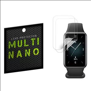 محافظ صفحه نمایش مولتی نانو مدل X-S2T مناسب برای ساعت هوشمند آنر Band 9 بسته دو عددی