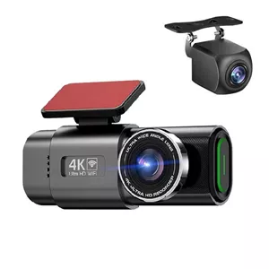 دوربین فیلمبرداری ثبت وقایع خودرو مدل 4K Ultra HD WiFi به همراه دوربین عقب