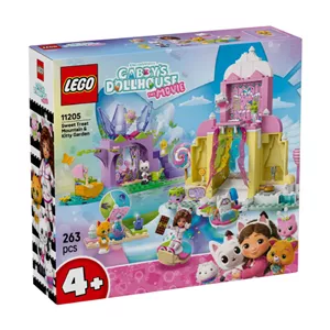 لگو 263 تکه سری Gabby’s Dollhouse مدل Sweet Treat Mountain & Kitty Garden 11205