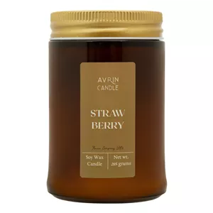 شمع معطر اورین مدل لیان توت فرنگی