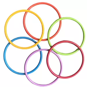 النگو دخترانه مدل AZX206 بسته ۶ عددی