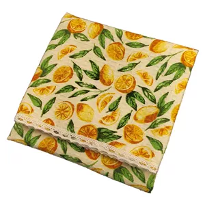 رومیزی پانیذ پود مدل لیمو مربع کد 1-101 سایز 70x70 سانتی‌متر