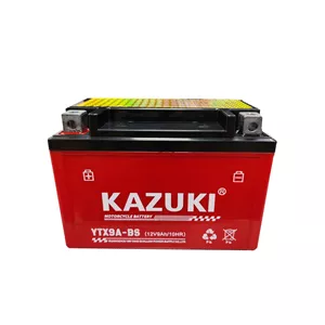 باتری موتورسیکلت 12 ولت 9 آمپر کازوکی مدل 12v9abs