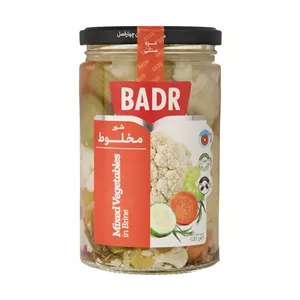 شور مخلوط بدر - 630 گرم 