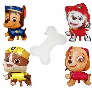 بادکنک فویلی مدل سگ های نگهبان و استخوان کد DB22 مجموعه 5 عددی