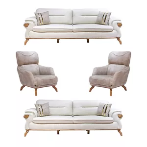 مبل تختخواب شو 4 تکه 8 نفره صنعت آدلی مدل لورنت پلاس