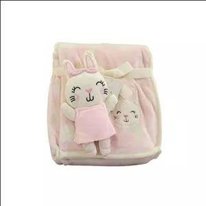 پتو نوزاد بیبی بلانکت مدل 2343.1 سایز 76x88 سانتی متر