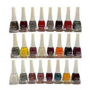 لاک ناخن ترکیبی لیزل مدل NP065 مجموعه 24 عددی